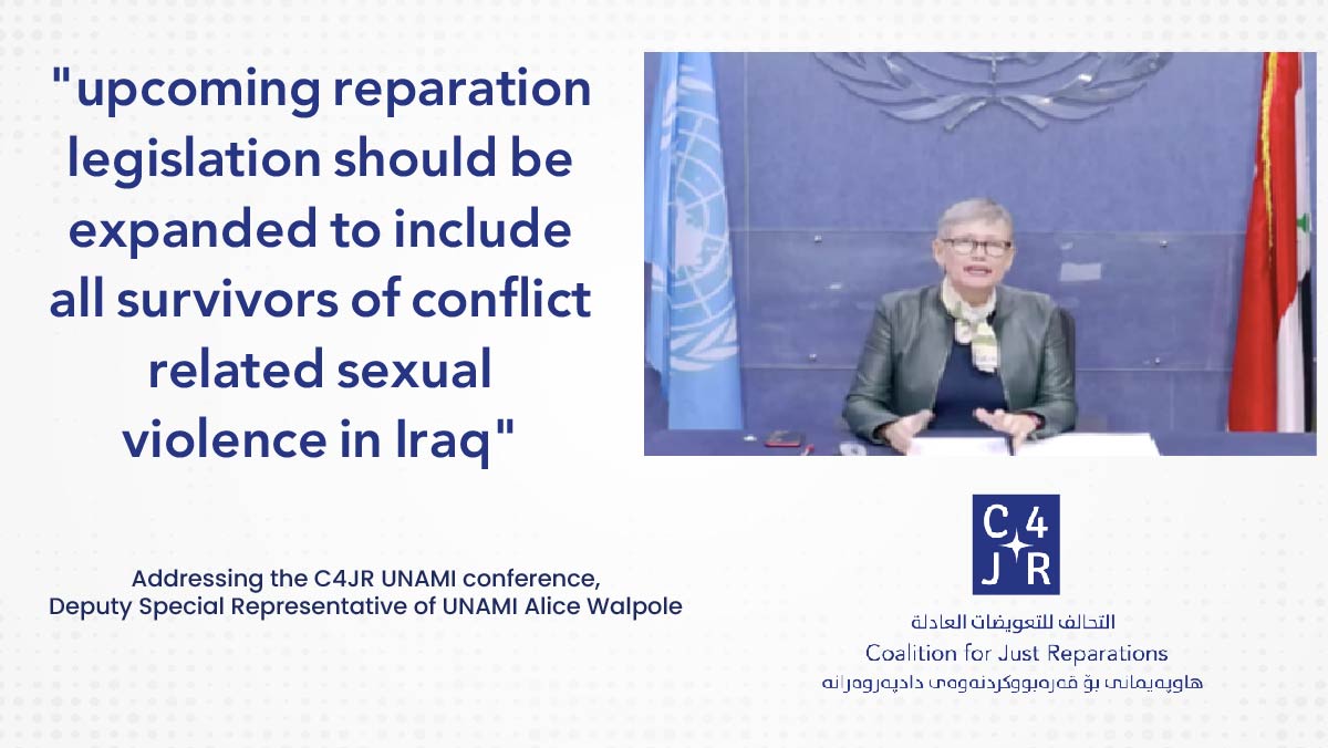 Reparations for wartime sexual violence in Iraq to include all ...