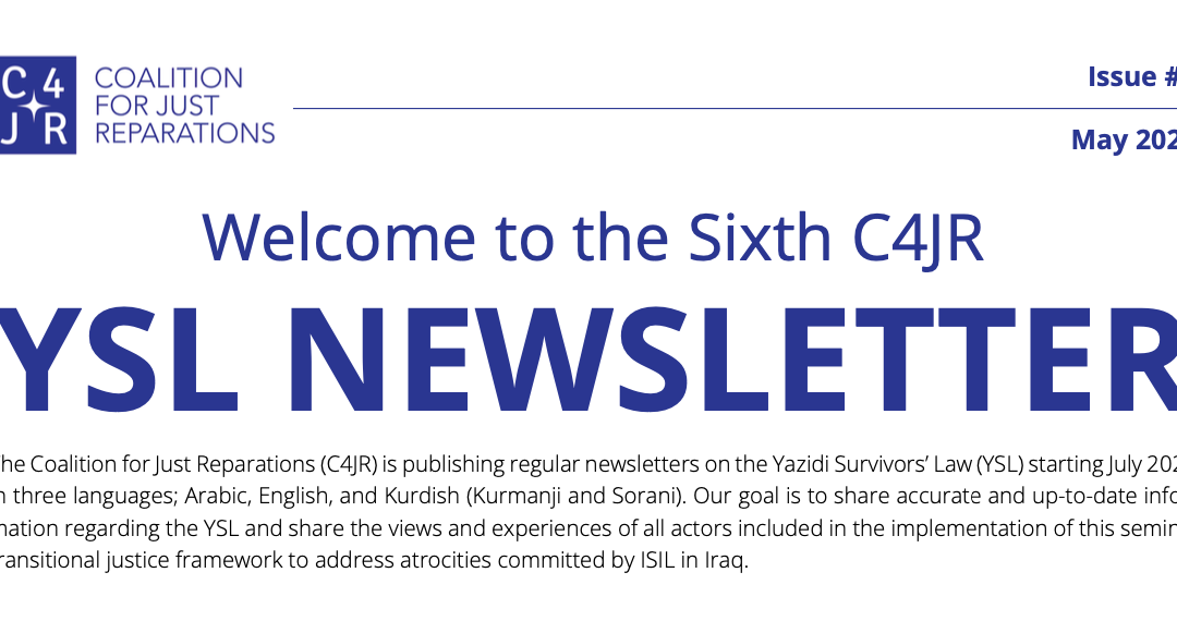 Sixth C4JR YSL Newsletter